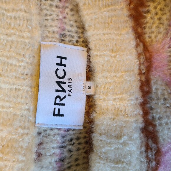 FRNCH crewneck pullover knit sweater - Picture 8 of 8